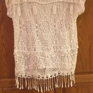 White short sleeve blouse